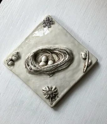 Solstice Hand Painted (6x6) approx.